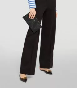 TOM FORD All-Over Logo Flat Travel Pouch U9000 Pouches -TOM FORD Shop tom ford all over logo flat travel pouch 17782370 37485855 1000