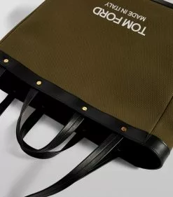 TOM FORD Canvas T Screw Tote Bag C4101 Top Handle Bags 11 TOM FORD Canvas T Screw Tote Bag C4101 Top Handle Bags -TOM FORD Shop tom ford canvas t screw tote bag 16455526 31890818 1000