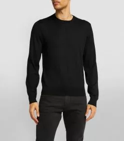 TOM FORD Cashmere-Silk Sweater 001 BLK SLD Jumpers 8 TOM FORD Cashmere-Silk Sweater 001 BLK SLD Jumpers -TOM FORD Shop tom ford cashmere silk sweater 17531589 37196034 1000