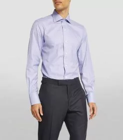 TOM FORD Cotton Check Slim-Fit Shirt 426 MD BLU CK Formal Shirts 8 TOM FORD Cotton Check Slim-Fit Shirt 426 MD BLU CK Formal Shirts -TOM FORD Shop tom ford cotton check slim fit shirt 17532607 36806831 1000