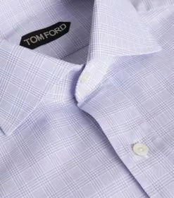 TOM FORD Cotton Check Slim-Fit Shirt 426 MD BLU CK Formal Shirts 10 TOM FORD Cotton Check Slim-Fit Shirt 426 MD BLU CK Formal Shirts -TOM FORD Shop tom ford cotton check slim fit shirt 17532607 36808037 1000