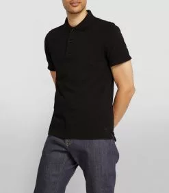 TOM FORD Cotton Piqué Polo Shirt 002 BLK Polo Shirts 8 TOM FORD Cotton Piqué Polo Shirt 002 BLK Polo Shirts -TOM FORD Shop tom ford cotton pique polo shirt 17530958 36980474 1000