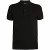 TOM FORD Cotton Polo Shirt 001 BLK SLD Polo Shirts