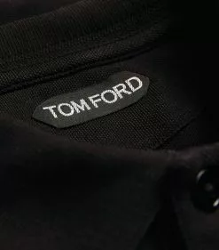TOM FORD Cotton Polo Shirt 001 BLK SLD Polo Shirts 10 TOM FORD Cotton Polo Shirt 001 BLK SLD Polo Shirts -TOM FORD Shop tom ford cotton polo shirt 16904289 33532988 1000