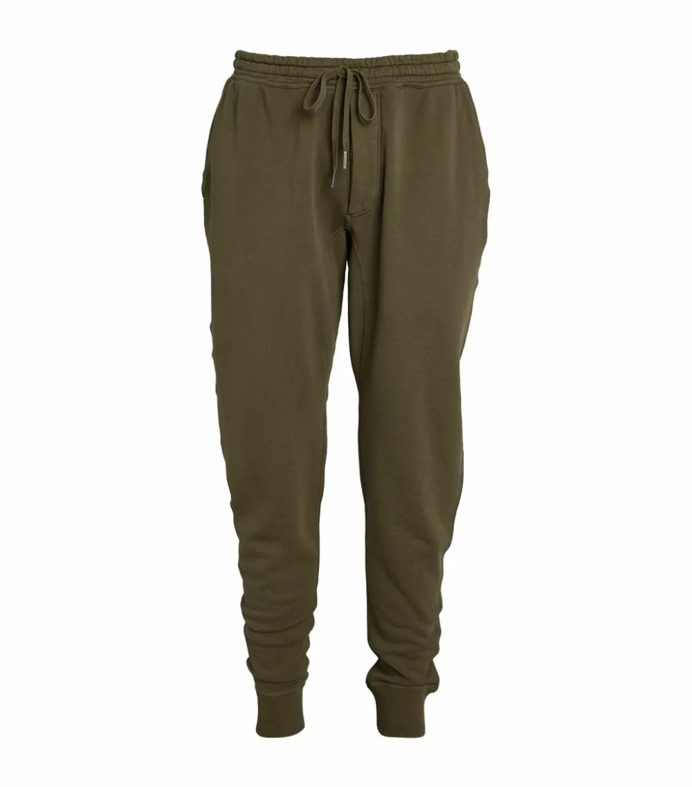 TOM FORD Cotton Sweatpants 302 DK GRN SLD 1 TOM FORD Cotton Sweatpants 302 DK GRN SLD
