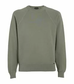 TOM FORD Cotton Sweatshirt 452 LT BLU SLD Sweatshirts