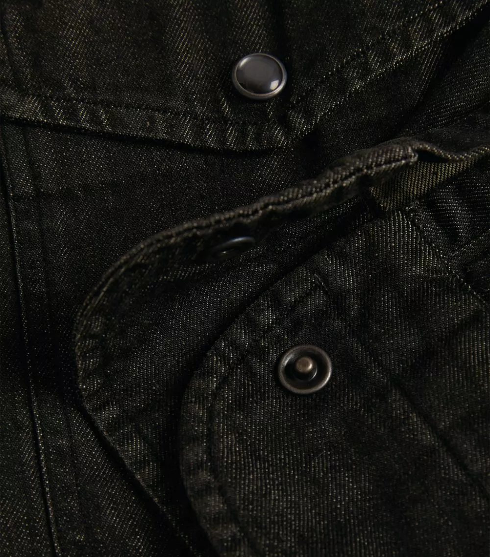 TOM FORD Denim Leisure Shirt 022 DK GRY SLD Casual Shirts 5 TOM FORD Denim Leisure Shirt 022 DK GRY SLD Casual Shirts - Image 5