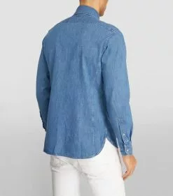 TOM FORD Denim Shirt 432 BR BLU SLD Casual Shirts 9 TOM FORD Denim Shirt 432 BR BLU SLD Casual Shirts -TOM FORD Shop tom ford denim shirt 17532623 37538917 1000