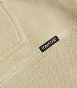 TOM FORD Garment-Dyed Hoodie 272 LT BGE SLD Hoodies -TOM FORD Shop tom ford garment dyed hoodie 17531569 37209502 1000