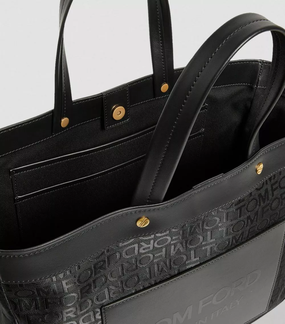 TOM FORD Large T Screw Tote Bag U9000 Shoulder Bags 6 TOM FORD Large T Screw Tote Bag U9000 Shoulder Bags - Image 6