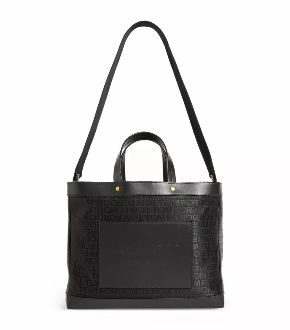 TOM FORD Large T Screw Tote Bag U9000 Shoulder Bags 1 TOM FORD Large T Screw Tote Bag U9000 Shoulder Bags