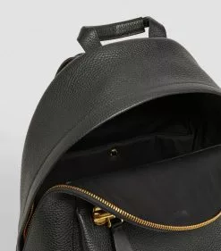 TOM FORD Leather Buckley Backpack BLK BLACK Backpacks -TOM FORD Shop tom ford leather buckley backpack 14993617 25439651 1000