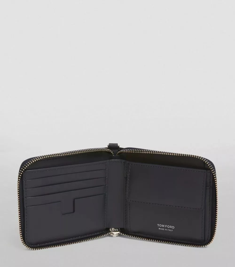 TOM FORD Leather Chain Wallet DNVNAVY Wallets 5 TOM FORD Leather Chain Wallet DNVNAVY Wallets - Image 5