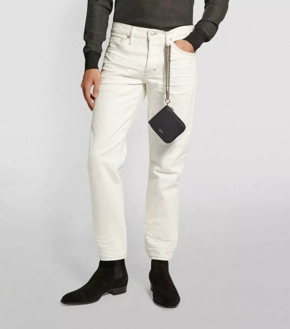 TOM FORD Leather Chain Wallet DNVNAVY Wallets 8 TOM FORD Leather Chain Wallet DNVNAVY Wallets - Image 8