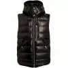 TOM FORD Leather Down-Filled Gilet 001 BLK SLD Gilets