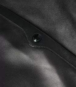 TOM FORD Leather-Panelled Jacket 001 BLK SLD Leather Jackets 10 TOM FORD Leather-Panelled Jacket 001 BLK SLD Leather Jackets -TOM FORD Shop tom ford leather panelled jacket 17202085 34801732 1000