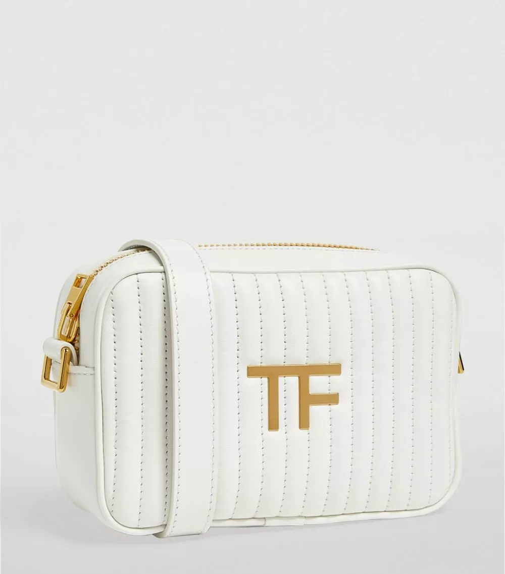 TOM FORD Leather Quilted TF Camera Bag U1003 Camera Bags 3 TOM FORD Leather Quilted TF Camera Bag U1003 Camera Bags - Image 3