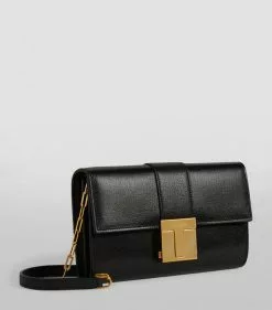 TOM FORD Leather T-Clasp Chain Shoulder Bag u9000 Shoulder Bags 7 TOM FORD Leather T-Clasp Chain Shoulder Bag u9000 Shoulder Bags -TOM FORD Shop tom ford leather t clasp chain shoulder bag 16455532 31894554 1000