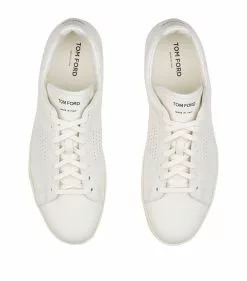 TOM FORD Leather Warwick Sneakers BRR WHITE Low-Top Sneakers -TOM FORD Shop tom ford leather warwick sneakers 14823531 25389680 1000
