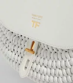 TOM FORD Leather Woven Shoulder Bag u1000 Shoulder Bags -TOM FORD Shop tom ford leather woven shoulder bag 16905333 33534369 1000