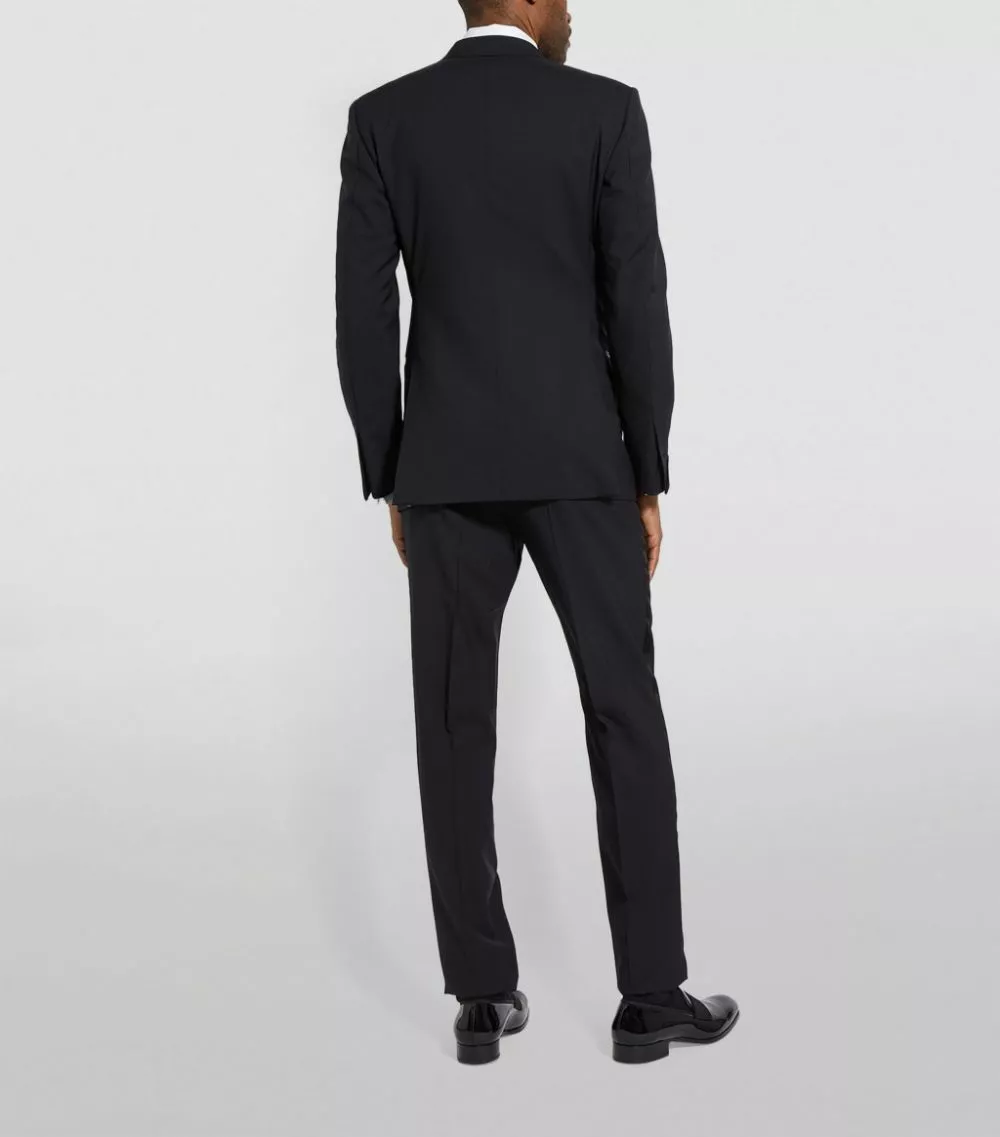 TOM FORD O'Connor Satin-Trim Two-Piece Tuxedo 412 NVY Tuxedos 3 TOM FORD O'Connor Satin-Trim Two-Piece Tuxedo 412 NVY Tuxedos - Image 3