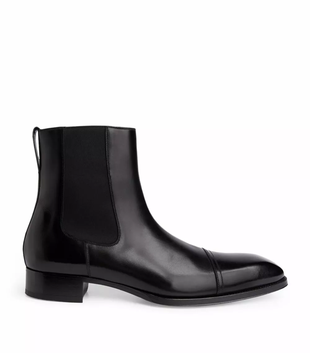 TOM FORD Patent Leather Chelsea Boots NER 3 TOM FORD Patent Leather Chelsea Boots NER - Image 3