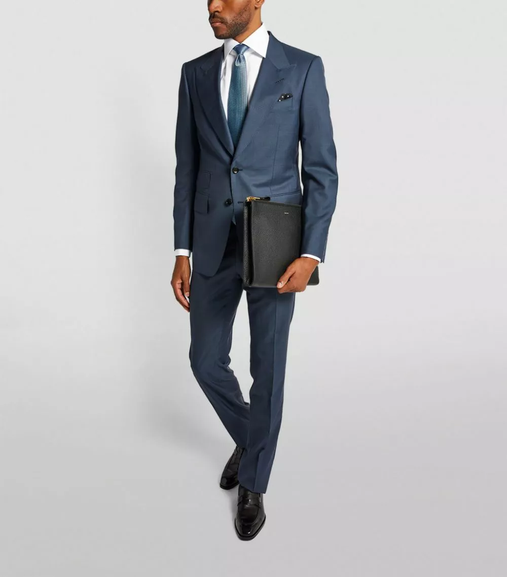 TOM FORD Slim-Fit French Cuff Shirt 100 WHT SLD Formal Shirts 3 TOM FORD Slim-Fit French Cuff Shirt 100 WHT SLD Formal Shirts - Image 3