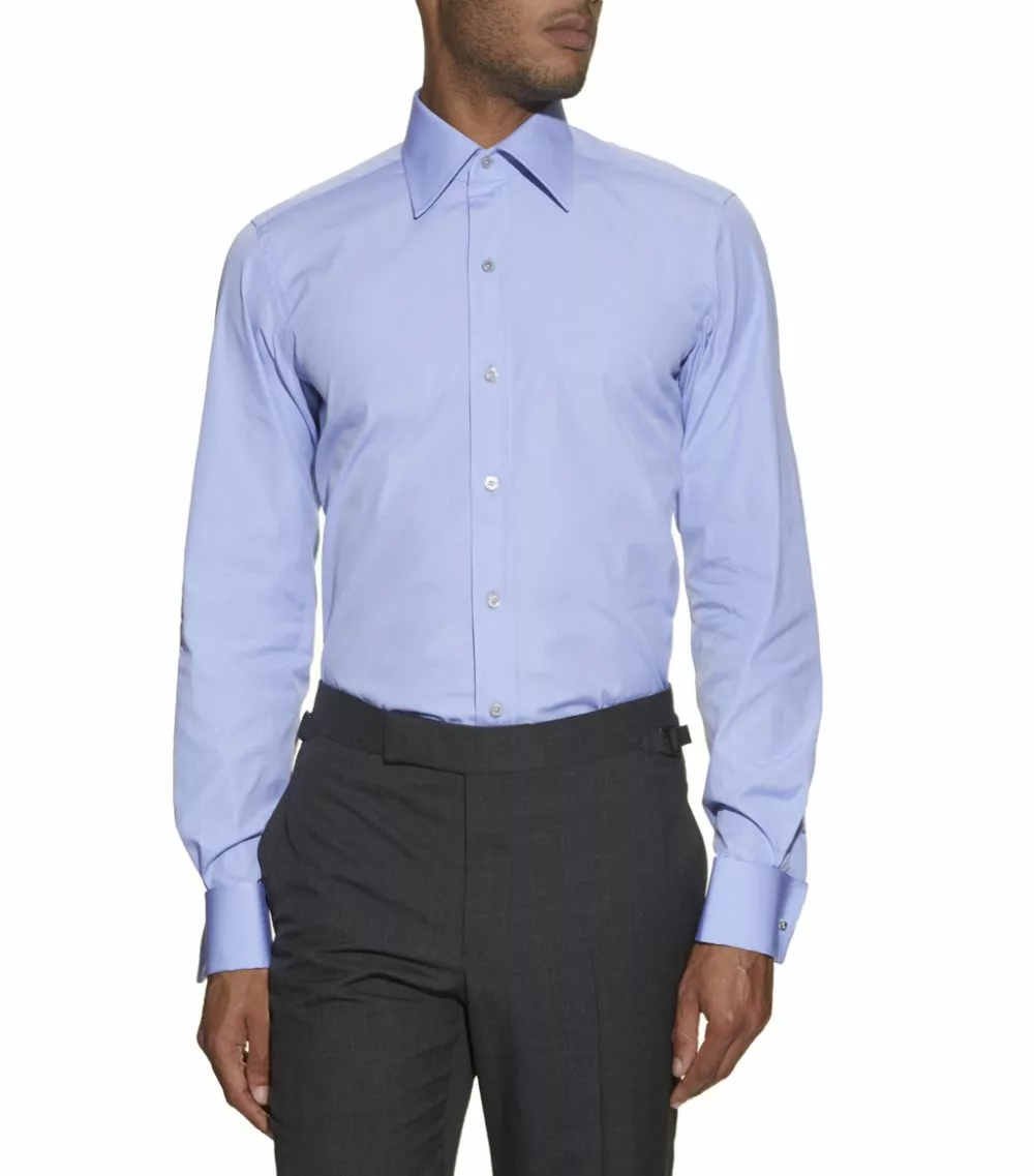 TOM FORD Slim-Fit Shirt 432 BLU Formal Shirts 3 TOM FORD Slim-Fit Shirt 432 BLU Formal Shirts - Image 3