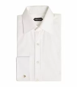 TOM FORD Slim Formal Shirt 100 WHT Formal Shirts