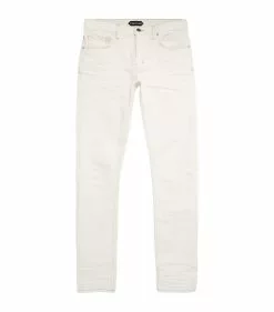 TOM FORD Slim Jeans 100 WHT SLD Straight Jeans