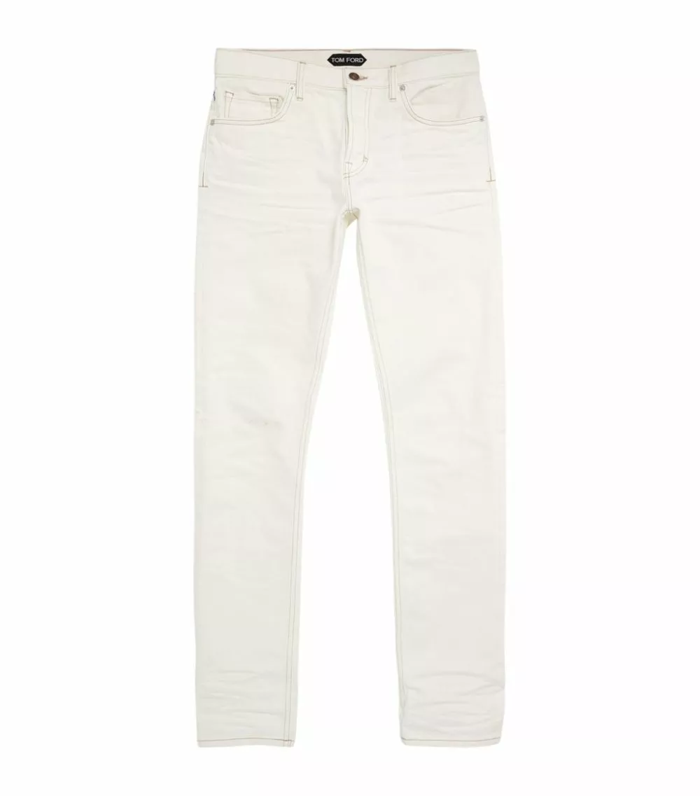 TOM FORD Slim Jeans 100 WHT SLD Straight Jeans 1 TOM FORD Slim Jeans 100 WHT SLD Straight Jeans