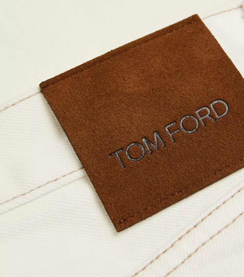 TOM FORD Slim Jeans 100 WHT SLD Straight Jeans 5 TOM FORD Slim Jeans 100 WHT SLD Straight Jeans - Image 5