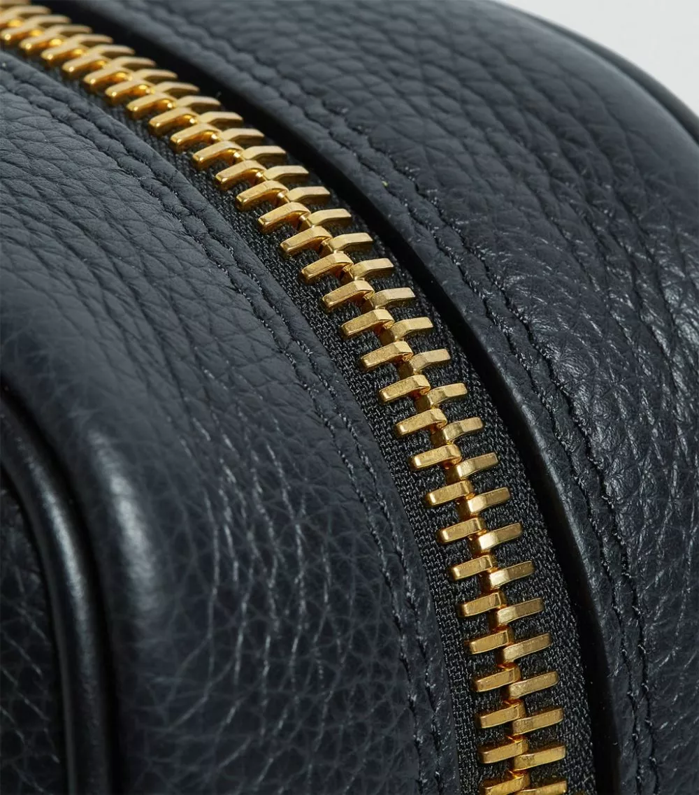 TOM FORD Small Leather Messenger Bag BLK BLK Messenger Bags 9 TOM FORD Small Leather Messenger Bag BLK BLK Messenger Bags - Image 9