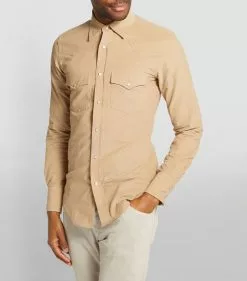 TOM FORD TF CSHIRT LIGHT CORD WESTERN SNAP BTTNS 9FT878 BEIGE Casual Shirts 8 TOM FORD TF CSHIRT LIGHT CORD WESTERN SNAP BTTNS 9FT878 BEIGE Casual Shirts -TOM FORD Shop tom ford tf cshirt light cord western snap bttns 16173869 31945268 1000