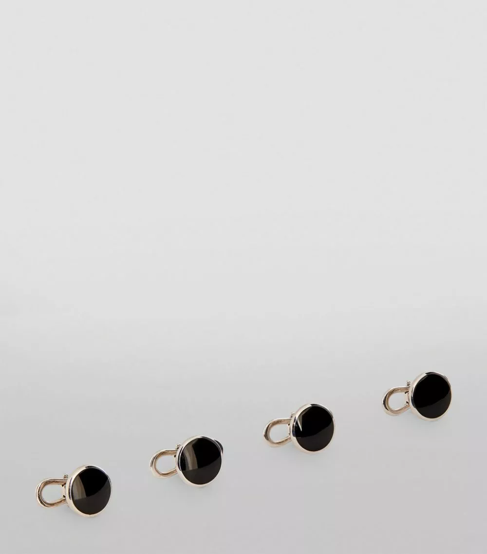 TOM FORD TF CUFF STUDS GOLD WGB Cufflinks 2 TOM FORD TF CUFF STUDS GOLD WGB Cufflinks - Image 2