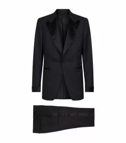 TOM FORD TF TUX SHELTON SATIN 001 BLK Tuxedos